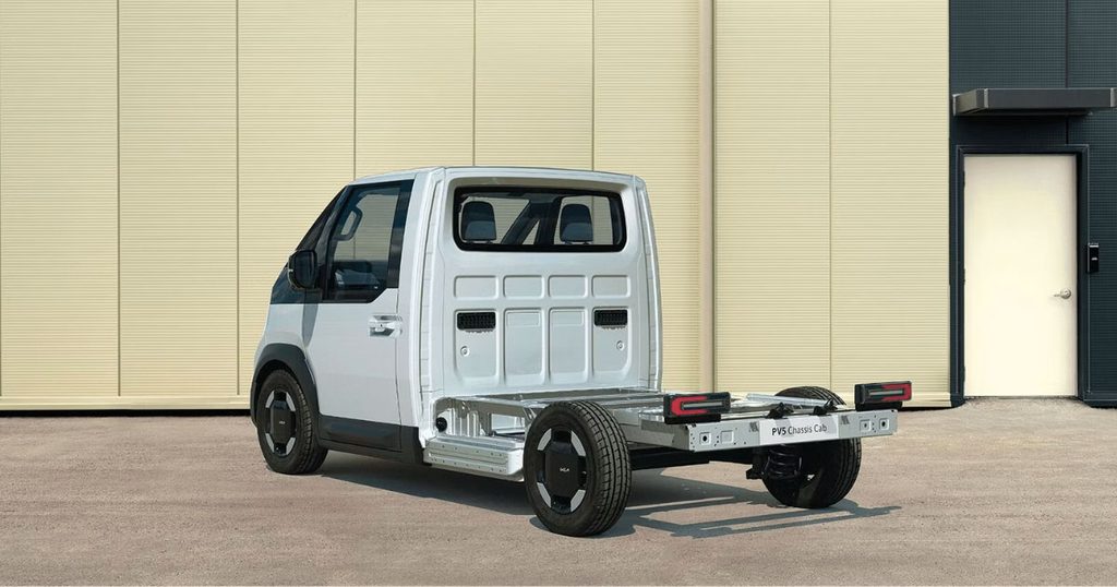 CRIS Kia NEWS PV5 chassis cab