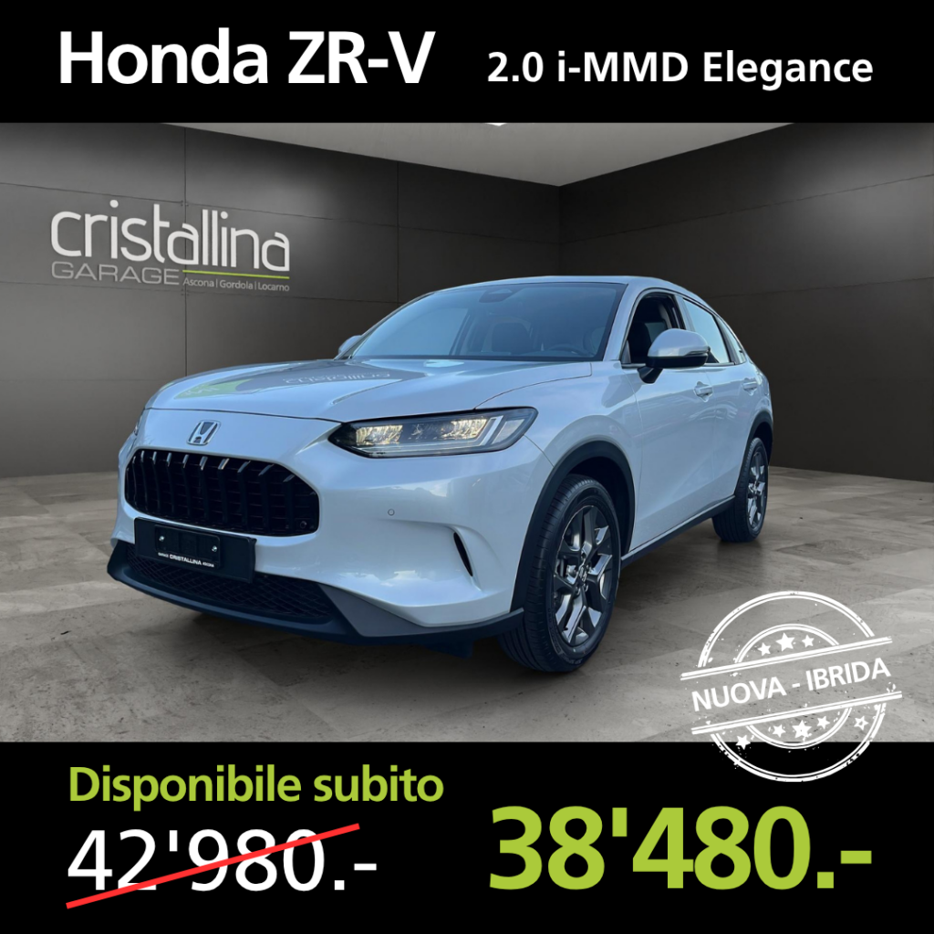 Garage Cristallina Auto demo Honda ZRV 2