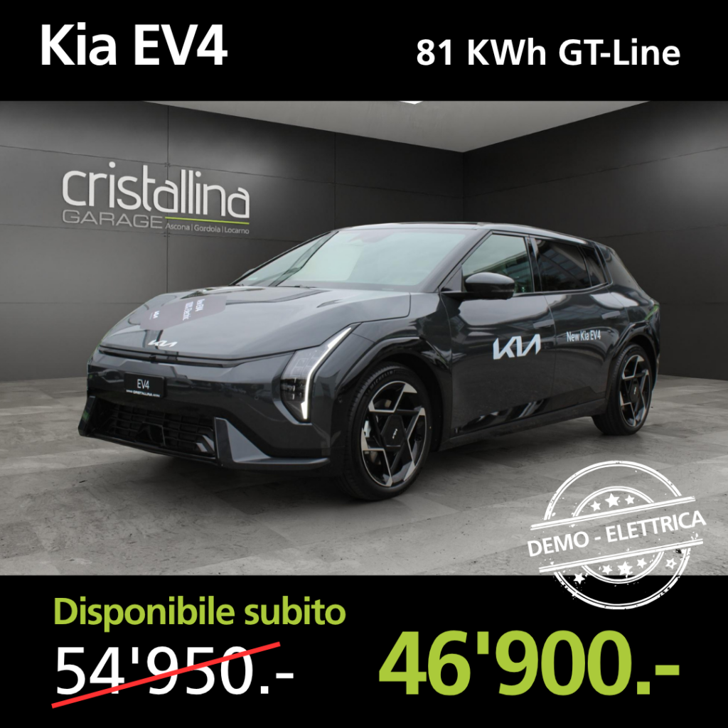 Garage Cristallina Auto demo Kia EV4